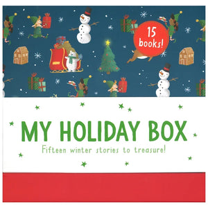 My Holiday Box: 15-Book Children's Christmas Boxed Set (Used Paperbacks, 1st Printing) - Various Authors