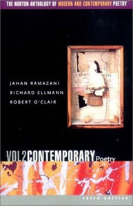 The Norton Anthology of Modern & Contemporary Poetry, Vol 2: Contemporary Poetry (Used Paperback) - Jahan Ramazani, Richard Ellmann, Robert O'Clair (Editors)