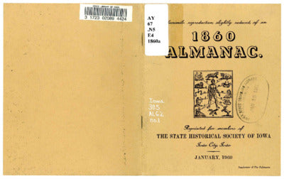 The Iowa State Almanac and Statistical Register (Used Paperback) - The State Historical Society of Iowa