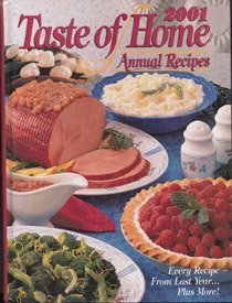2001 Taste of Home Annual Recipes (Used Hardcover) - Julie Schnittka