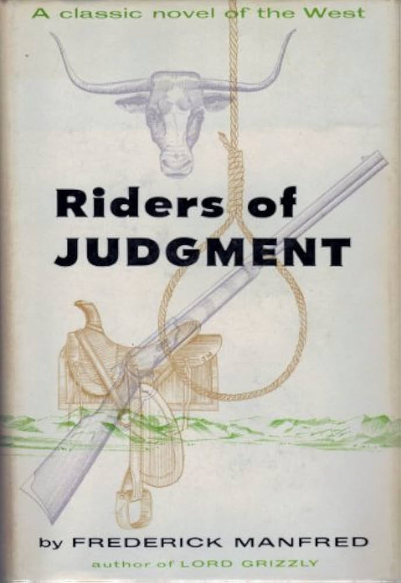 Riders of Judgment (Used Hardcover, Signed First Printing) - Frederick Manfred