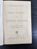 A Brief History of the United States (Used Hardcover) - Joel Dorman Steele