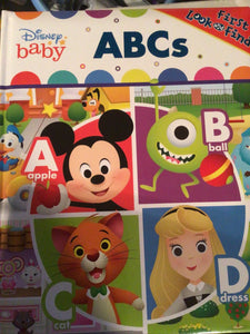 Disney ABCs First Look and Find (Used Board Book)