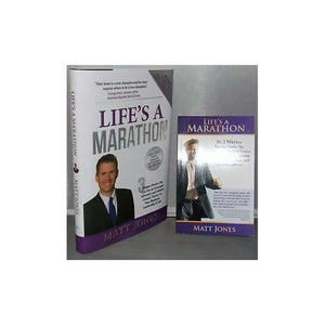 Life's a Marathon (Used Hardcover) Matthew D. Jones