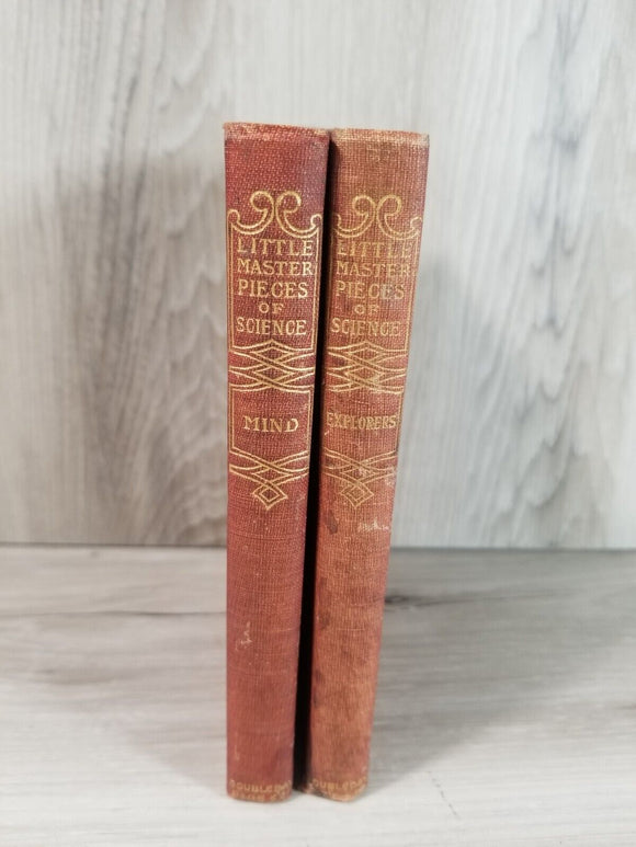 Vintage Bundle of 2 Little Masterpieces of Science (Used Hardcover)