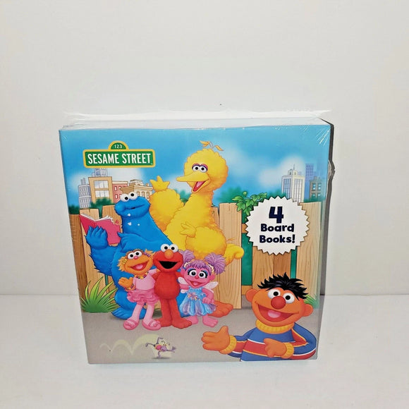 Sesame Street Board Books Set of 4 Boxed Set (Used Hardcover) - Random House