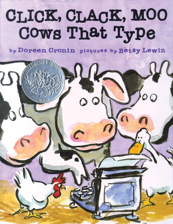 Click, Clack, Moo Cows That Type (Used Hardcover) - Doreen Cronin