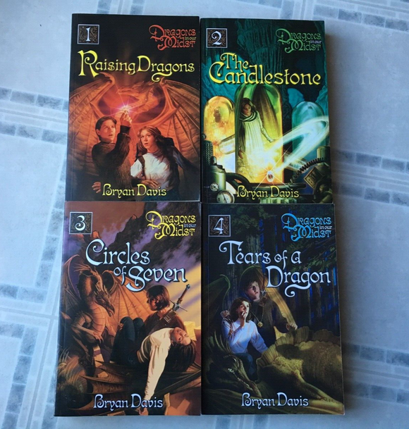 Dragons in Our Midst Series 1-4 (Used Paperbacks) - Bryan Davis