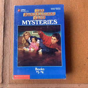 The Baby-Sitters Club Mysteries Boxed Set (1-4) (Used Vintage Paperbacks) - Ann M. Martin