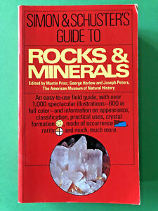 Simon & Schuster's Guide to Rocks & Minerals (Used Paperback) - Annibale Montana, Rodolfo Crespi, and Giuseppe Liborio