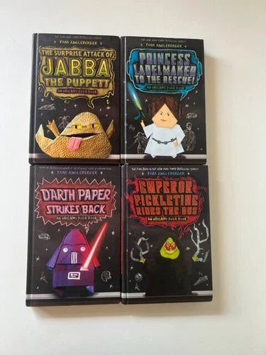 Origami Yoda bundle of 5 (Used Paperbacks and Hardcover) - Tom Angelberger