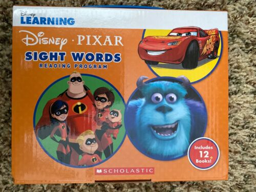 Disney Pixar Sight Words Childrens Books Reading Box Set OF 11 (Used Paperbacks) - Disney/Scholastic
