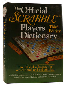 The Official SCRABBLE Players Dictionary, 3rd Edition (Used Hardcover) - Merriam-Webster