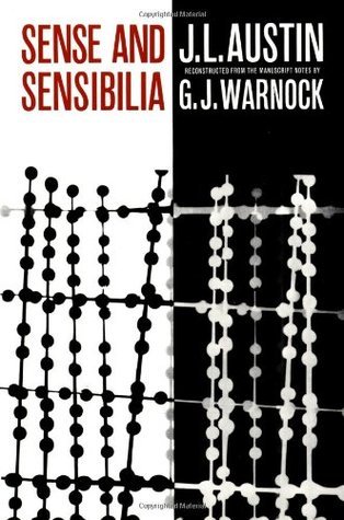Sense and Sensibilia (Used Paperback) - J.L. Austin ,  G.J. Warnock  (Editor)