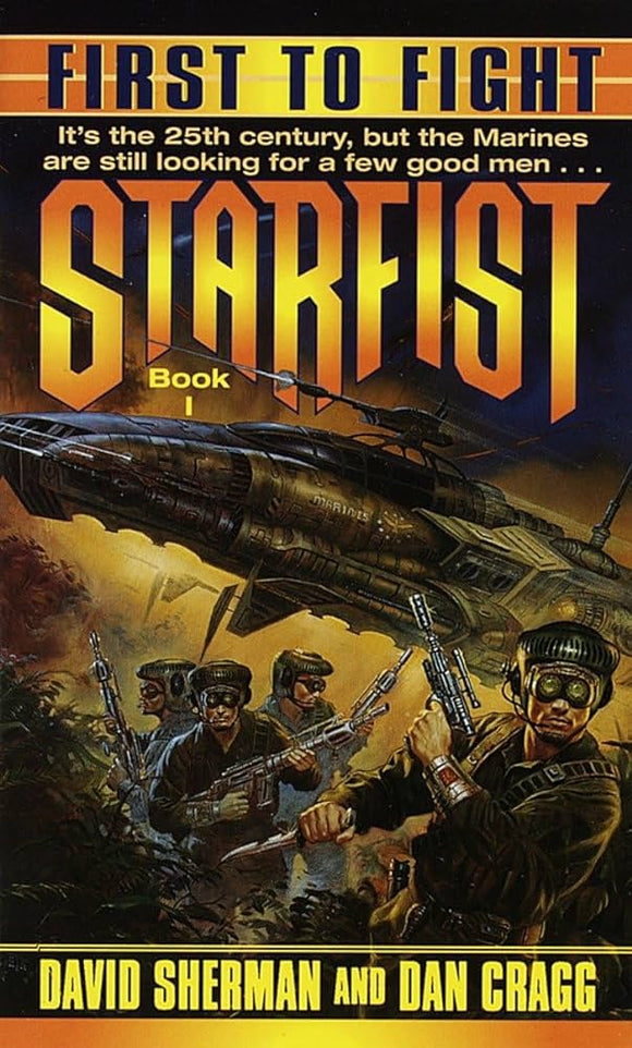 Starfist Mixed Bundle (Lot of 3 Used Paperbacks) - David Sherman, Dan Cragg