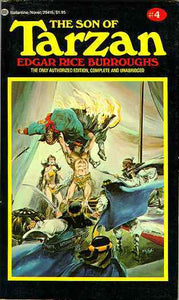 Tarzan Bundle - Edgar Rice Burroughs (Lot of 4 Paperbacks)