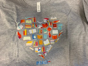 Heart Books T-shirt