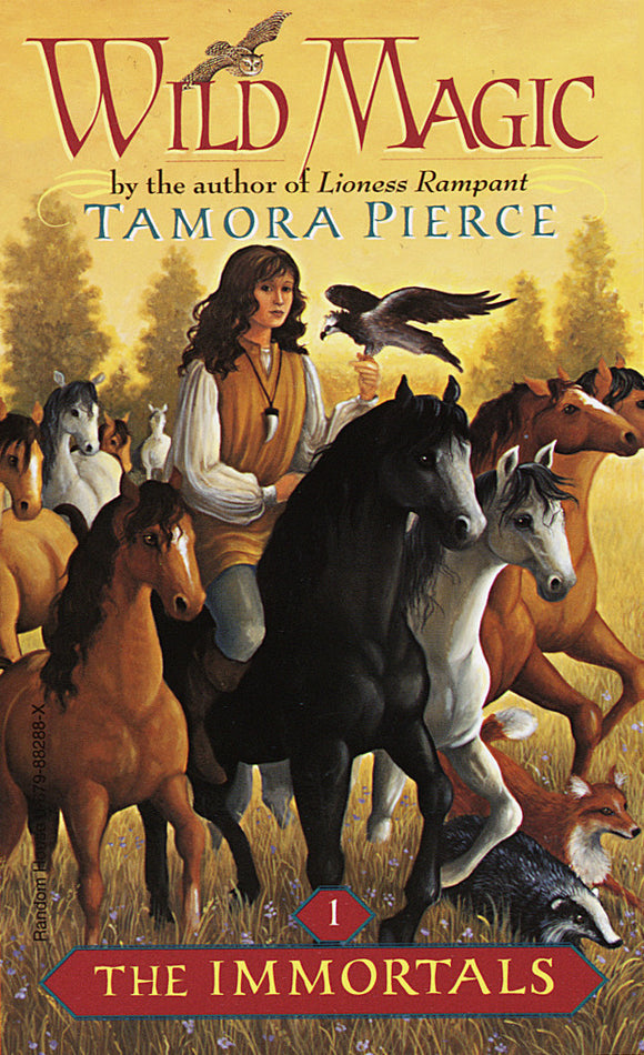 The Immortals Complete Set - Tamora Pierce (Lot of 4 Used Paperbacks)