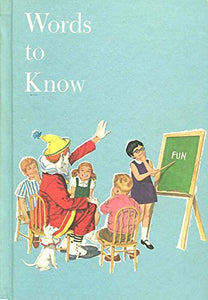 Words to Know (Used Hardcover) - Harry Bricker, Yvonne Beckwith, Dan Siculan (Illustrator)