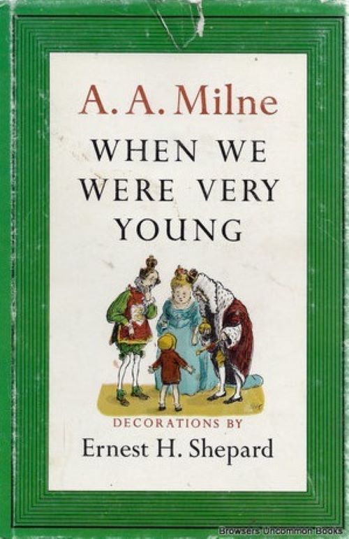 When We Were Very Young (Used Hardcover) - A.A. Milne, Ernest H. Shepard (Illustrator)