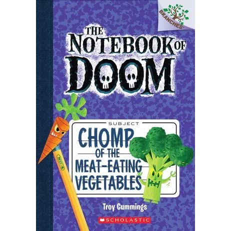 The Notebook of Doom Chomp of the Meat-Eating Vegetables (Used Paperback) - Troy Cummings