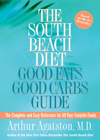 The South Beach Diet Good Fats/Good Carbs Guide: The Complete and Easy Reference for All Your Favorite Foods (Used Book) -  Arthur Agatston
