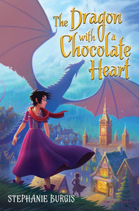 The Dragon with a Chocolate Heart (Used Paperback) - Stephanie Burgis