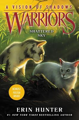 A Vision of Shadows Warriors Shattered Sky (Used Hardcover) - Erin Hunter