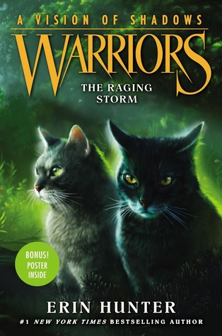 Warriors A Vision of Shadows #6 The Raging Storm (Used Hardcover) - Erin Hunter