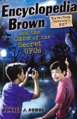 Encyclopedia Brown and the Case of the Secret UFOs (Used Paperback) - Donald J. Sobol