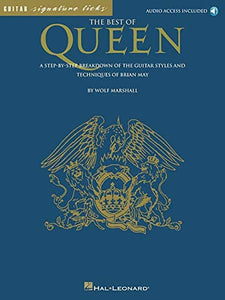 The Best of Queen music book bundle- Wolf Marshall, Queen, Brian May (Set of 2)