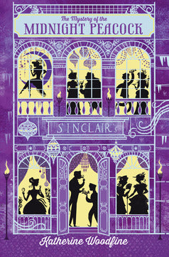 The Mystery of the Midnight Peacock (Used Paperback) - Katherine Woodfine