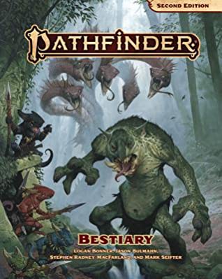 Pathfinder: Bestiary Second Edition (Used Hardcover) - Logan Bonner, Jason Bulmahn, Stephen Radney-Macfarland, Mark Seifter