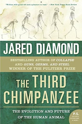The Third Chimpanzee: The Evolution and Future of the Human Animal (Used Book) - Jared Diamond, January Weiner (Translator)