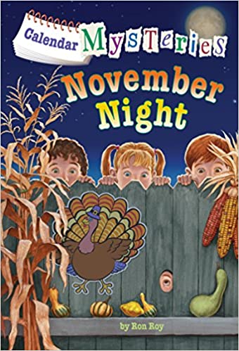 Calendar Mysteries November Night (Used Paperback) - Ron Roy