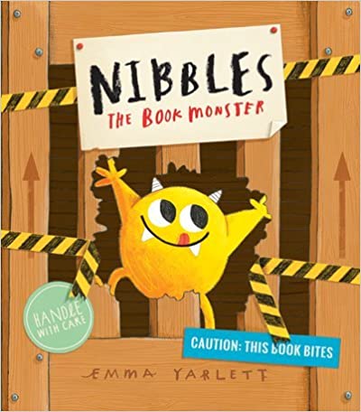Nibbles the Book Monster (Used Hardcover) - Emma Yarlett