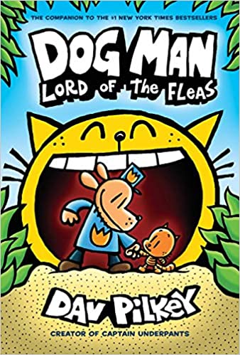 Dog Man Lord of the Fleas (Used Hardcover) - Dav Pilkey