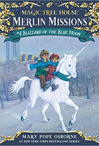Magic Tree House Merlin Missions # 8 Blizzard of the Blue Moon (Used Paperback) - Mary Pope Osborne