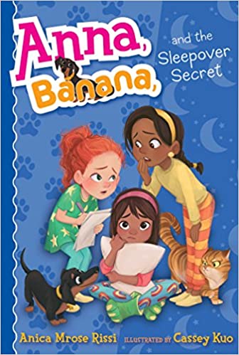 Anna, Banana, and the Sleepover Secret (Used Paperback)   - Anica Mrose Rissi