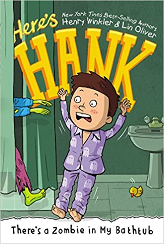 Here's Hank: There's a Zombie in My Bathtub (Used Paperback) - Henry Winkler & Lin Oliver