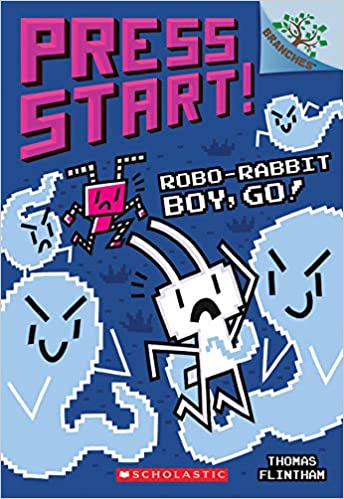Press Start! Robo-Rabbit Boy, Go! (Used Paperback Book) - Thomas Flintham