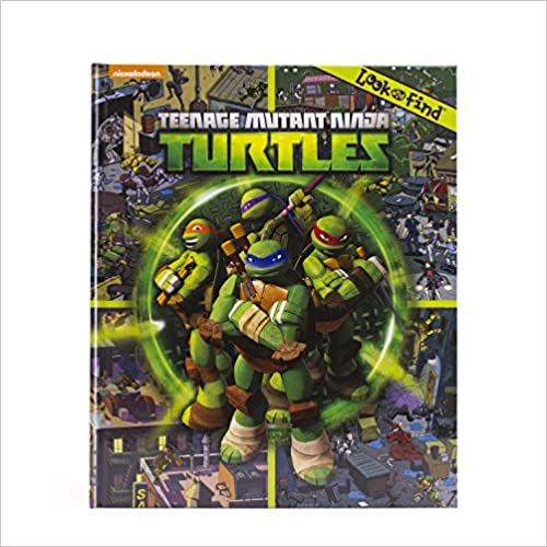 Nickelodeon Look and Find Teenage Mutant Ninja Turtles (Used Hardcover)