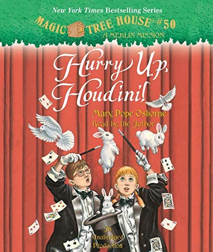 Magic Tree House A Merlin Missions Hurry Up, Houdini! (Used Hardcover) - Mary Pope Osborne
