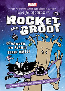 Rocket and Groot:  Stranded on Planet Strip Mall! (Used Paperback) - Tom Angleberger