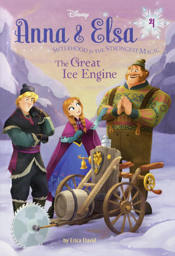 Anna & Elsa The Great Ice Engine (Used Hardcover) - Erica David