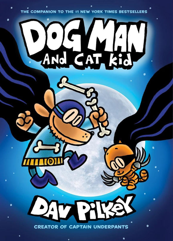 Dog Man and Cat Kid (Used Hardcover) - Dav Pilkey