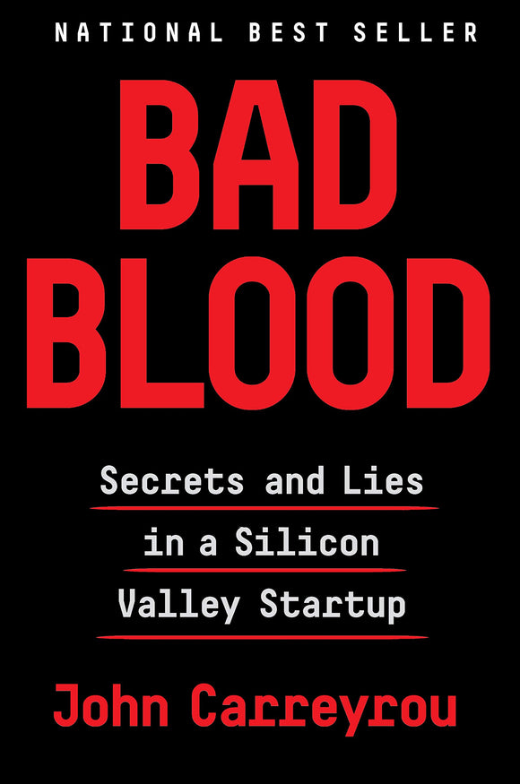 Bad Blood (Used Hardcover) - John Carreyrou