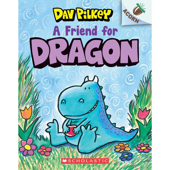 A Friend for Dragon (Used Paperback) - Dav Pilkey
