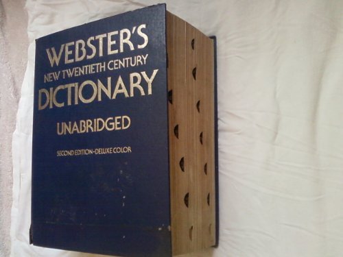 Webster's New Twentieth Century Dictionary (Unabridged) (Used Book) - Noah Webster