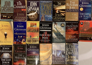 John Grisham Bundle (Used Hardcovers)   Store Pick Up Only